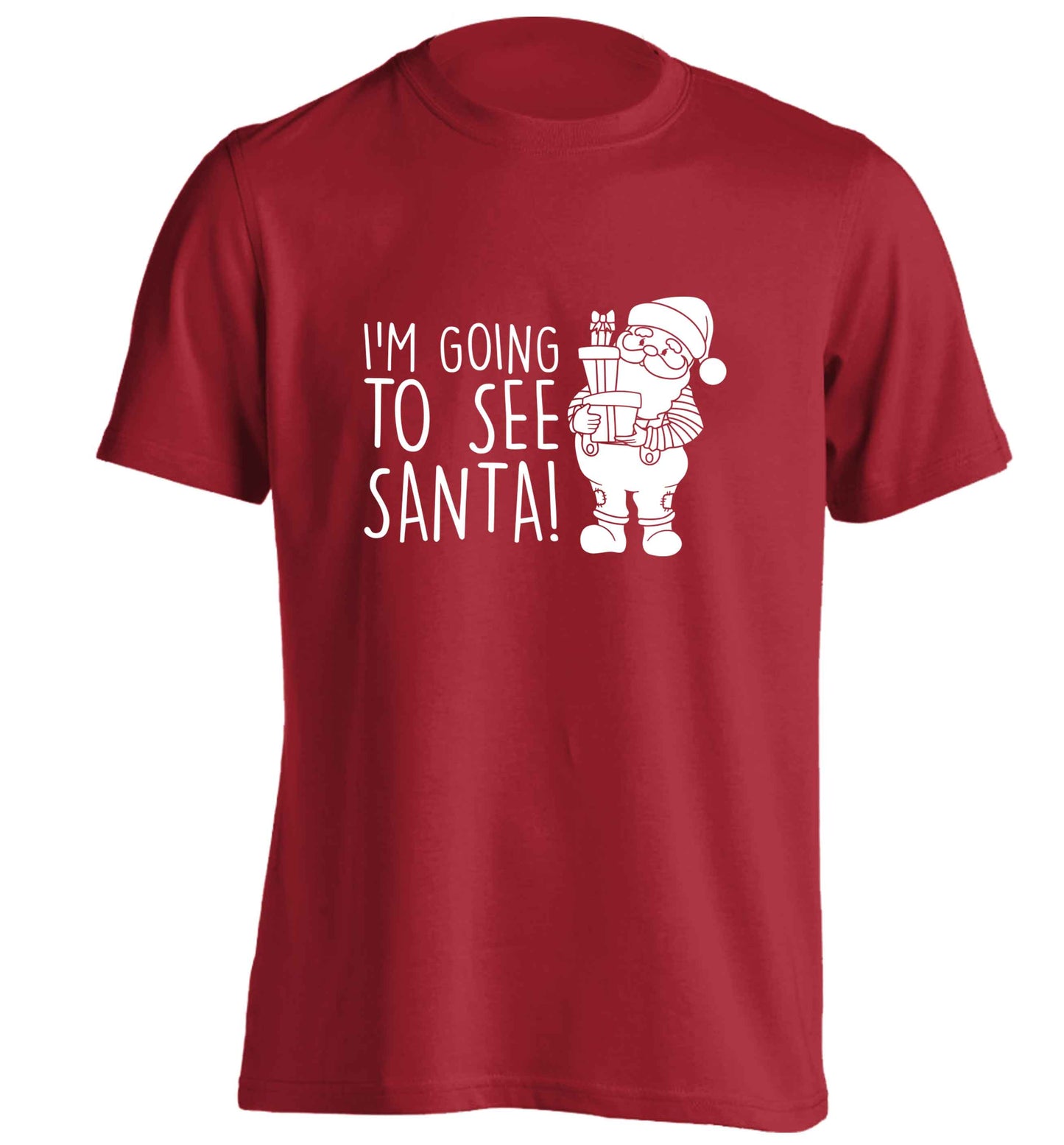 Merry Christmas adults unisex red Tshirt 2XL