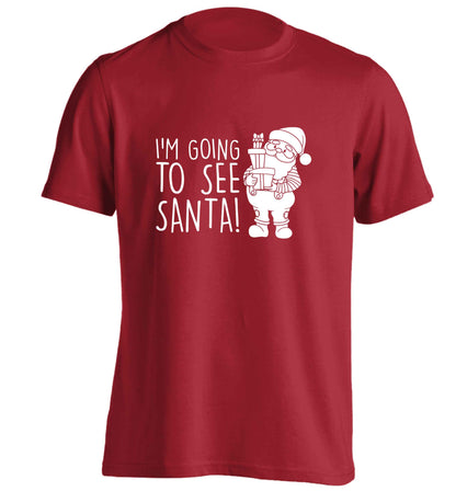 Merry Christmas adults unisex red Tshirt 2XL