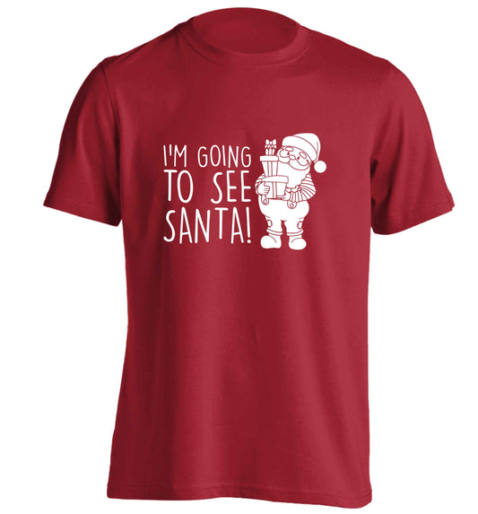Merry Christmas adults unisex red Tshirt 2XL