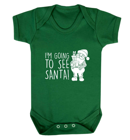 Merry Christmas baby vest green 18-24 months