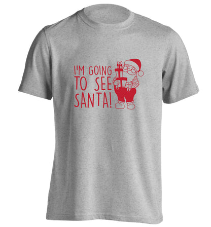 Merry Christmas adults unisex grey Tshirt 2XL