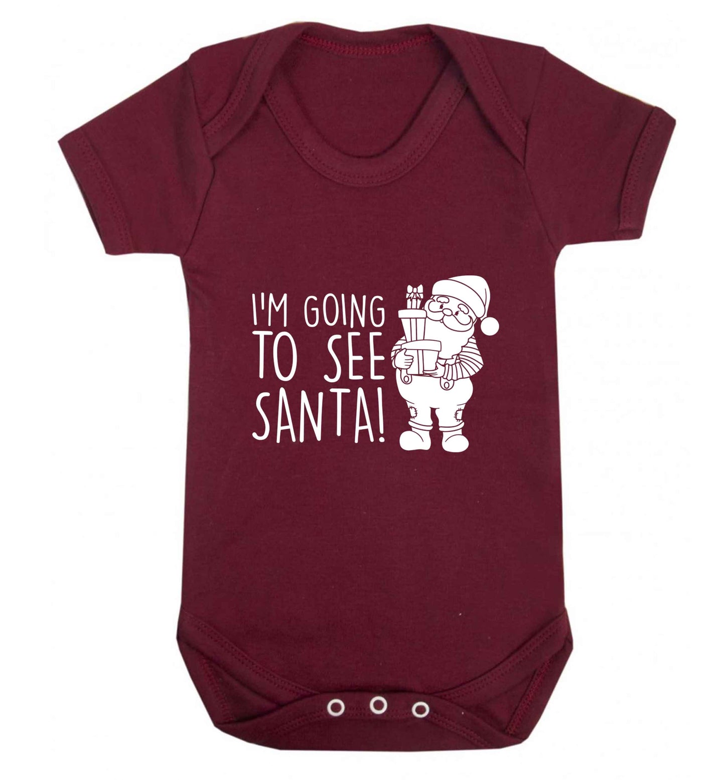 Merry Christmas baby vest maroon 18-24 months