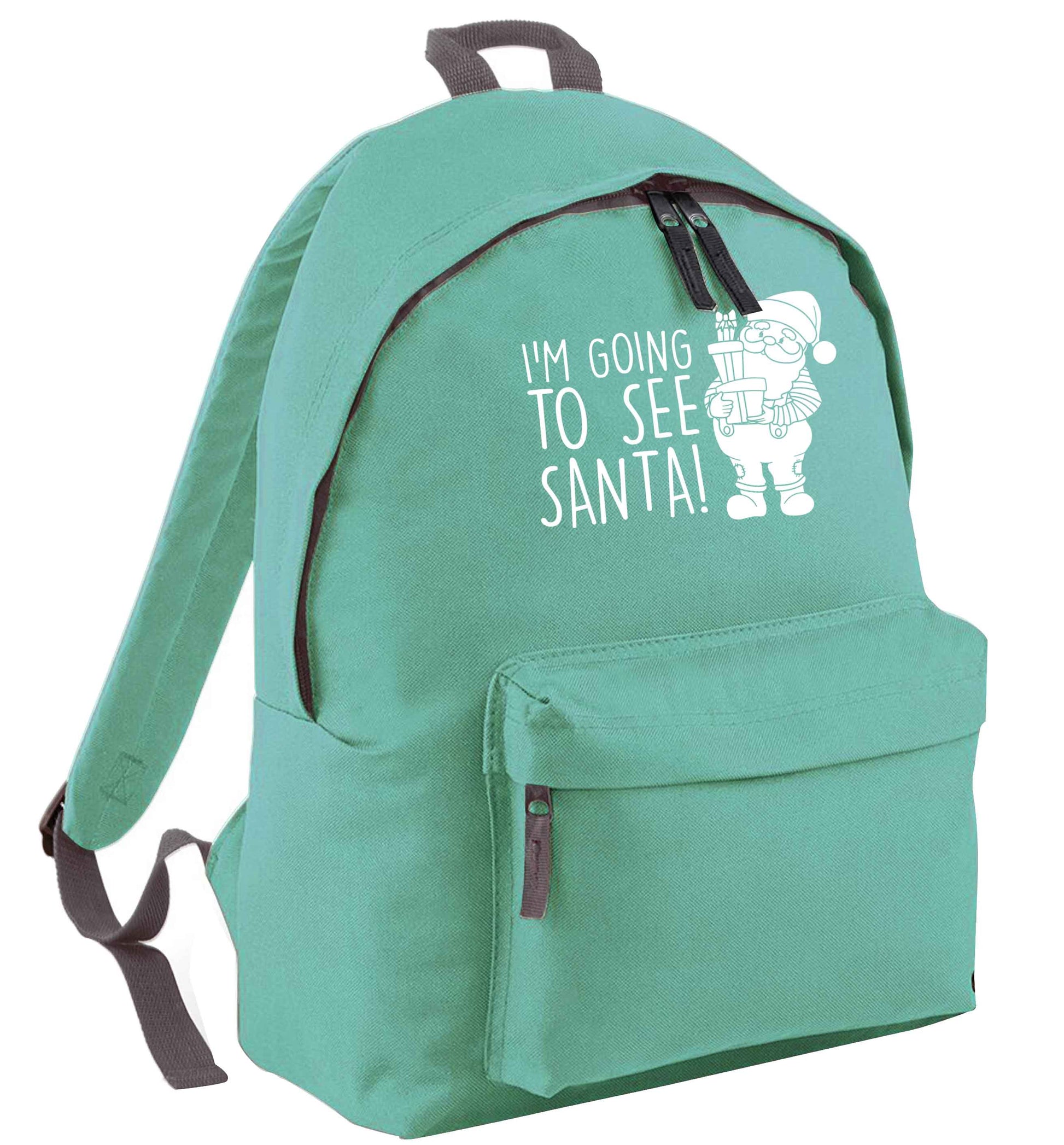 Merry Christmas mint adults backpack
