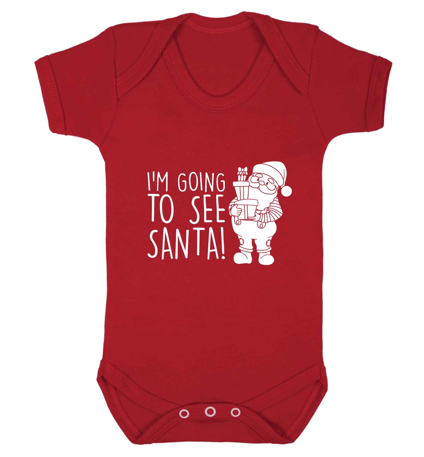 Merry Christmas baby vest red 18-24 months