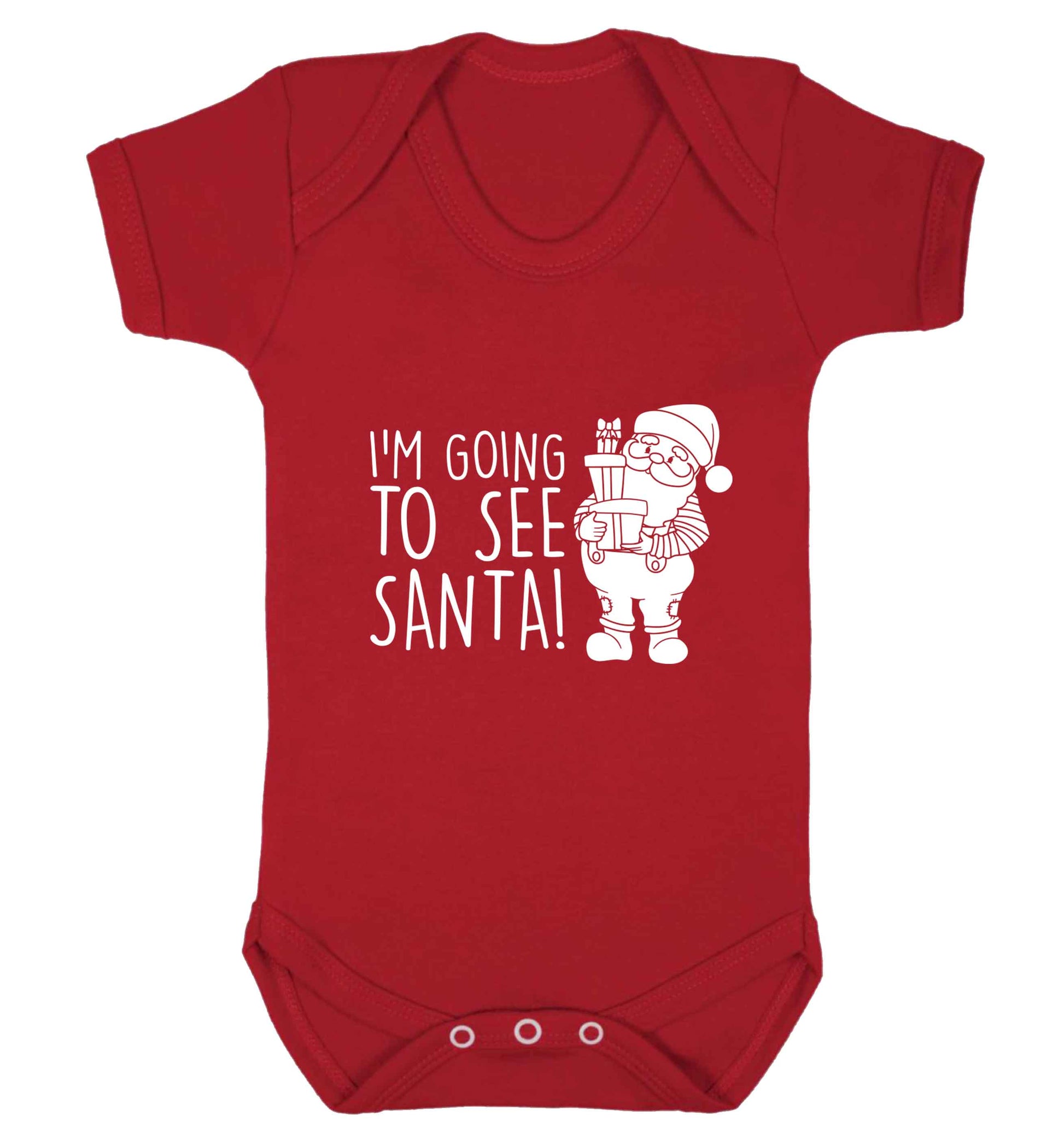 Merry Christmas baby vest red 18-24 months