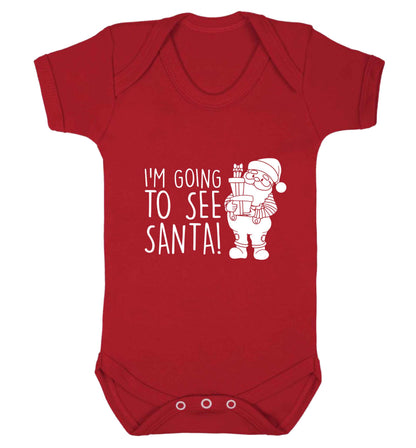 Merry Christmas baby vest red 18-24 months