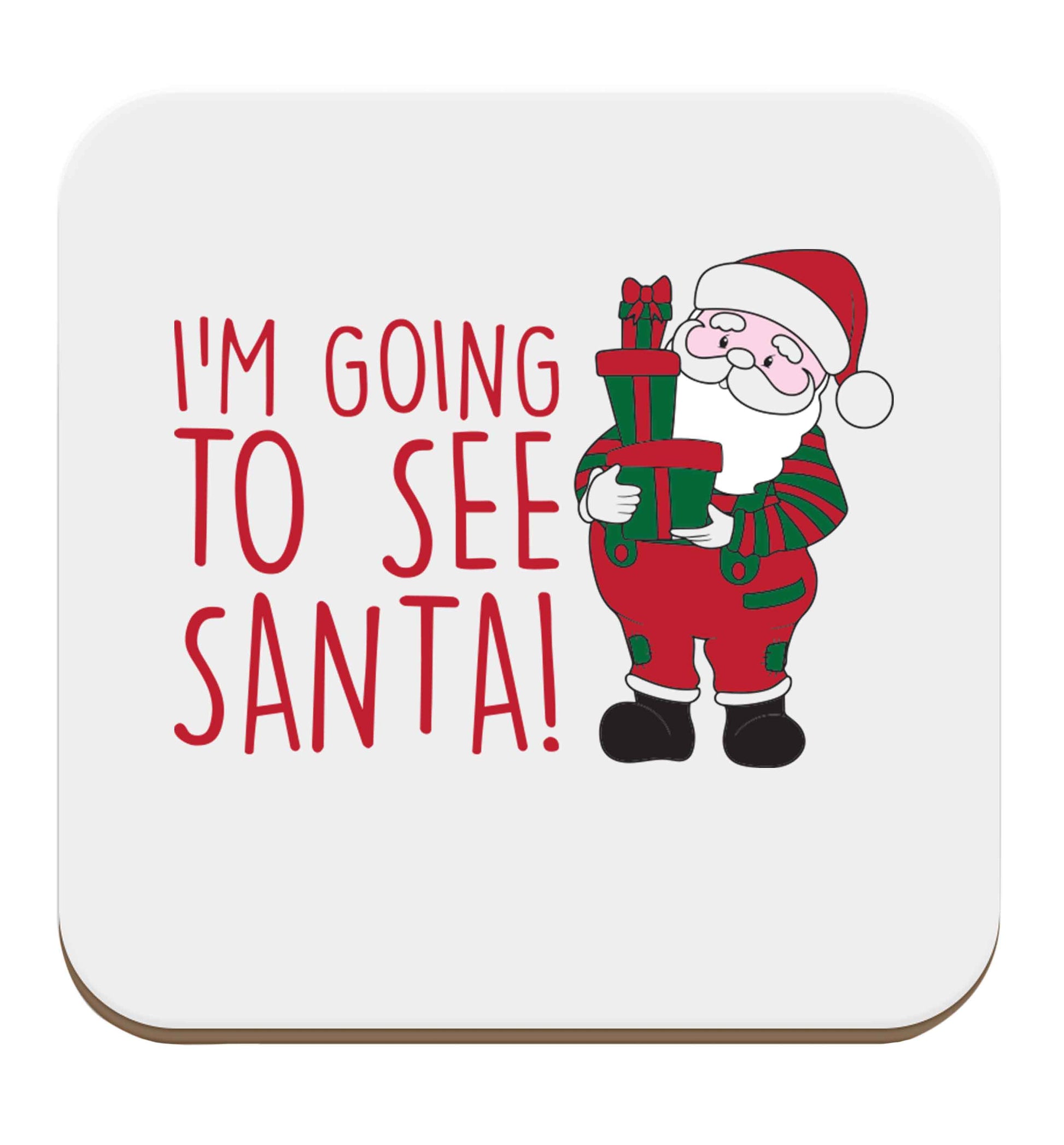 Merry Christmas set of four coasters