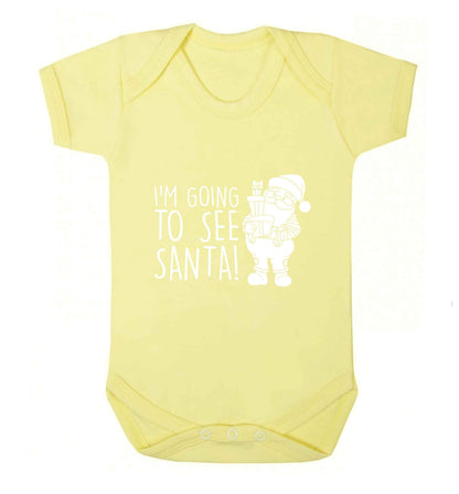 Merry Christmas baby vest pale yellow 18-24 months