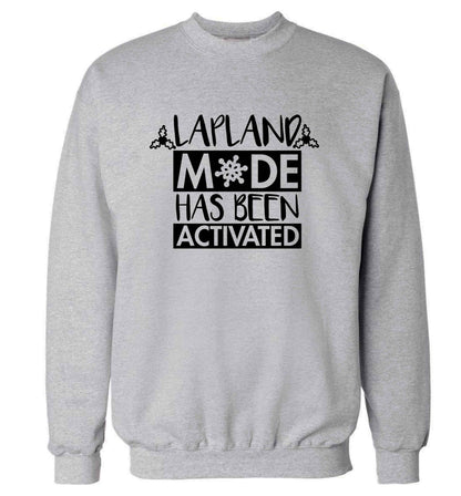 Merry Christmas adult's unisex grey sweater 2XL