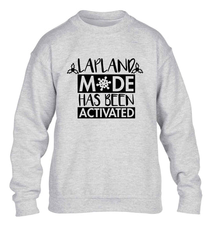 Merry Christmas children's grey sweater 12-13 Years