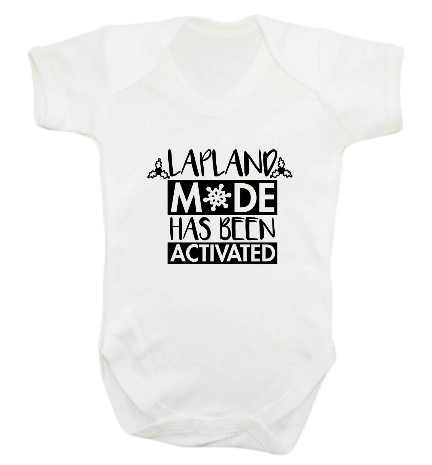 Merry Christmas baby vest white 18-24 months