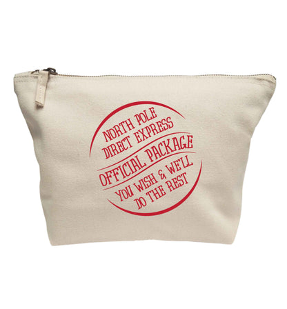 North Pole direct express official package you wish and we'll do the rest | Makeup / wash bag