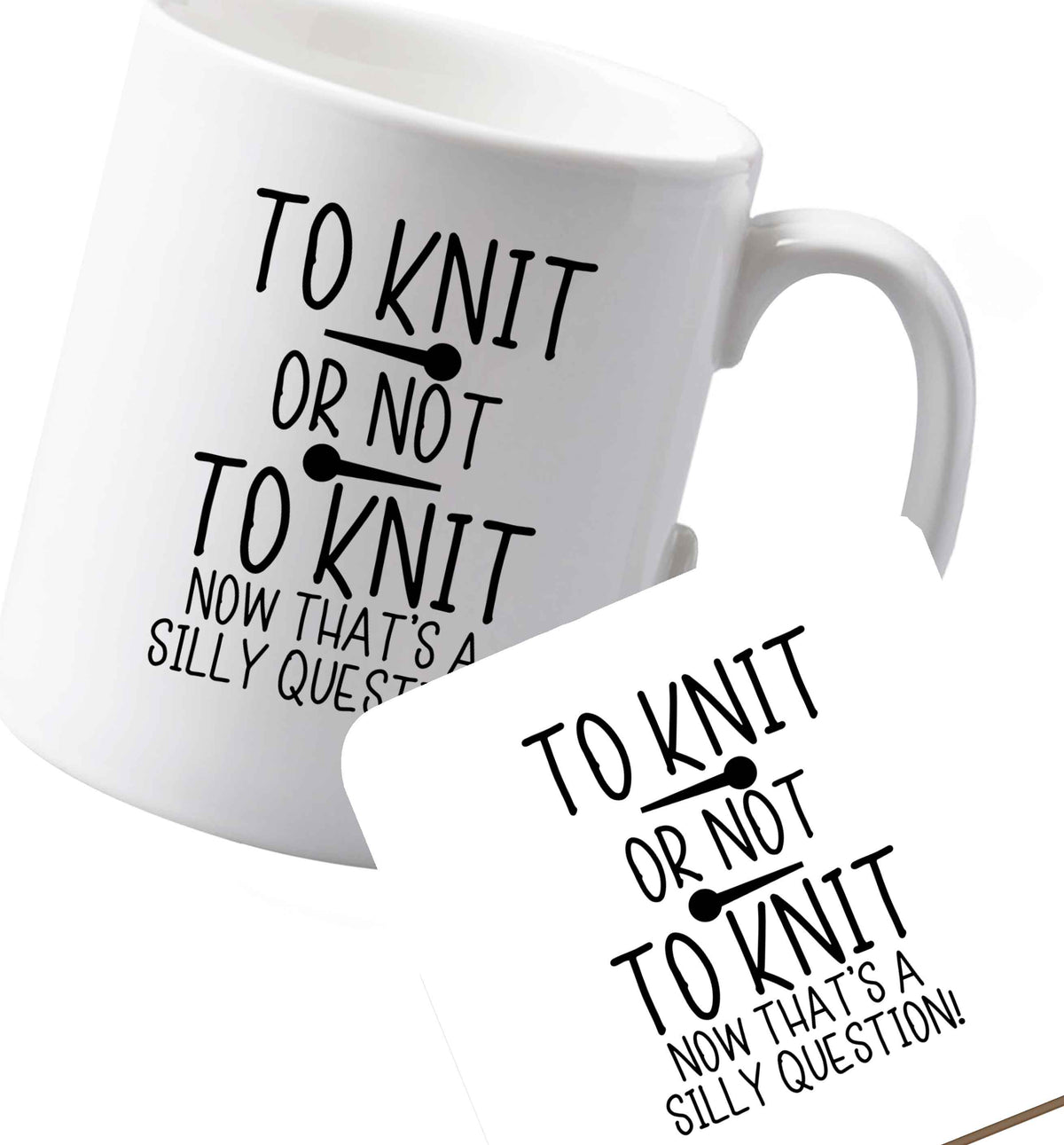10 oz Ceramic mug and coaster Favourite Type Pan Pancake both sides