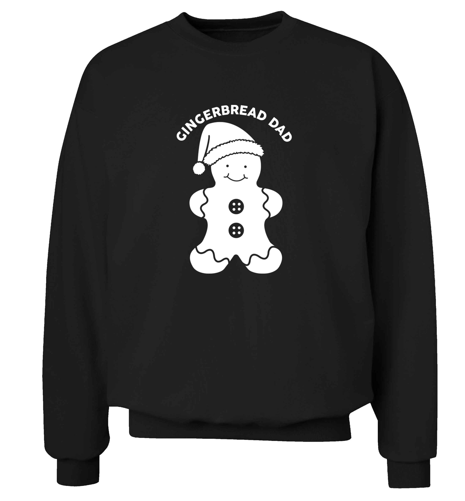 Merry Christmas adult's unisex black sweater 2XL