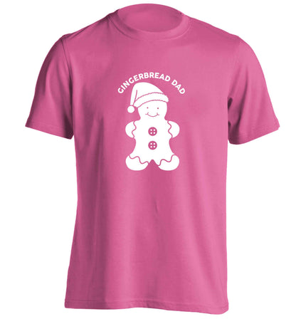 Merry Christmas adults unisex pink Tshirt 2XL