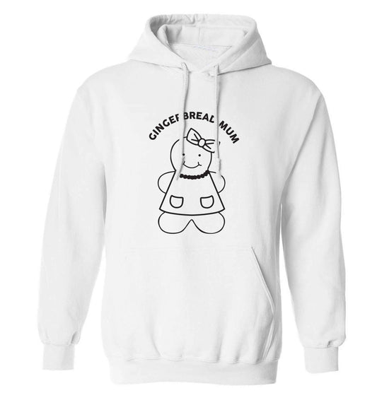 Merry Christmas adults unisex white hoodie 2XL