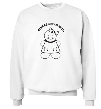 Merry Christmas adult's unisex white sweater 2XL