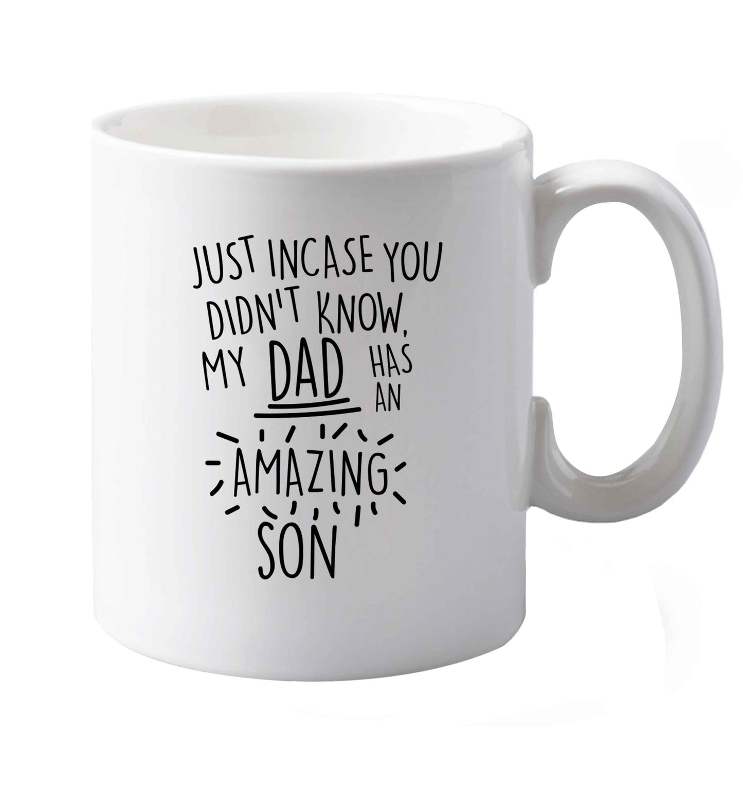 10 oz Favourite Type Pan Pancake ceramic mug both sides