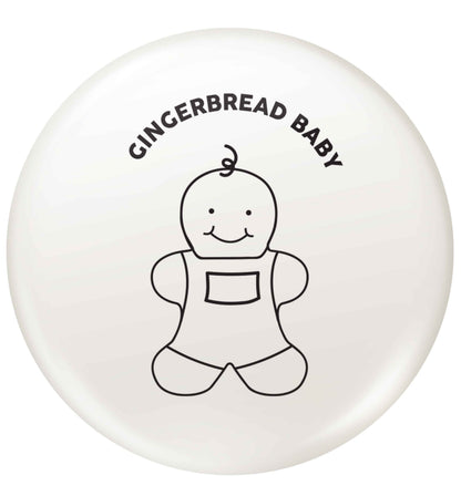Gingerbread baby small 25mm Pin badge