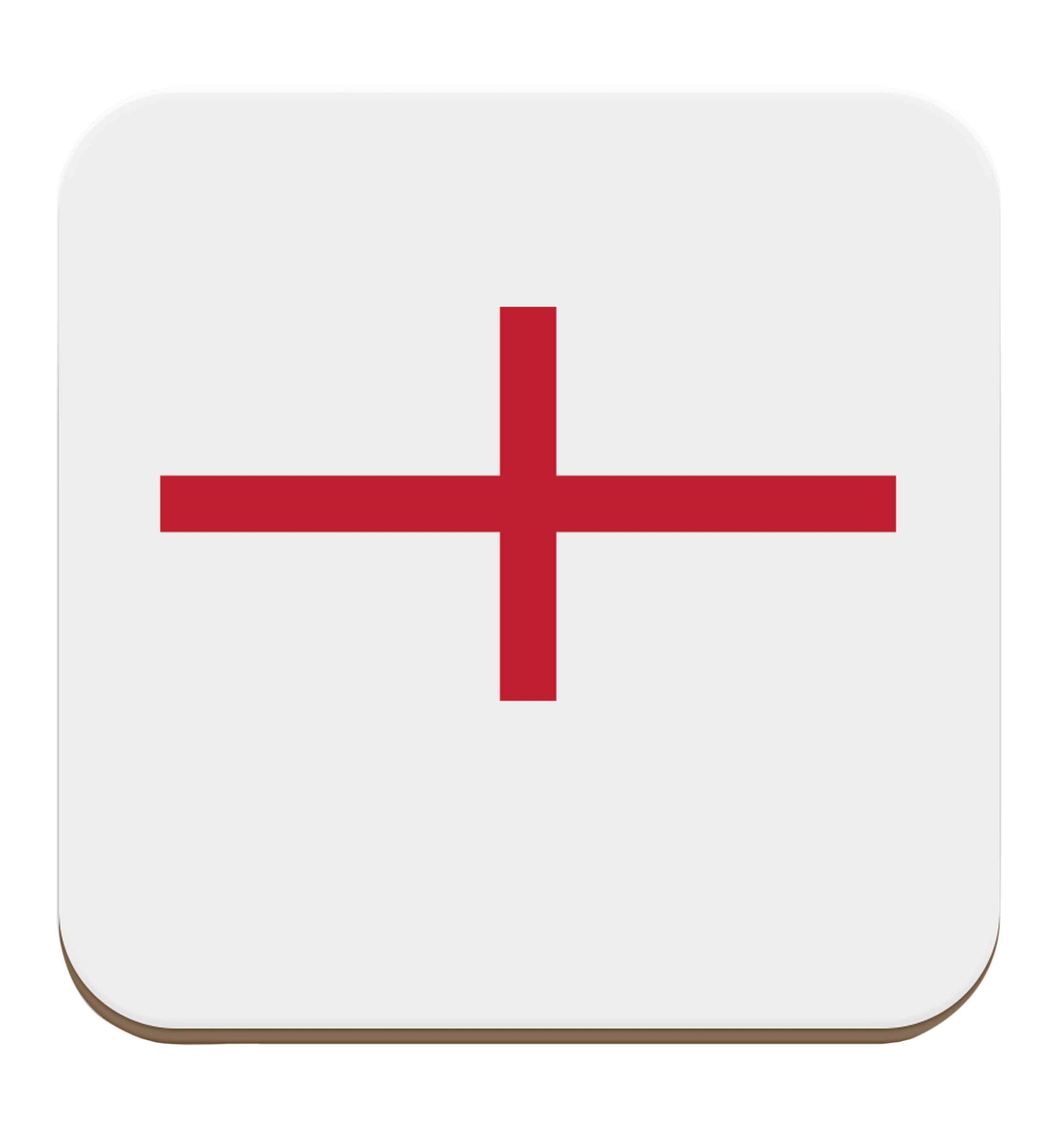 England Flag set of four coasters