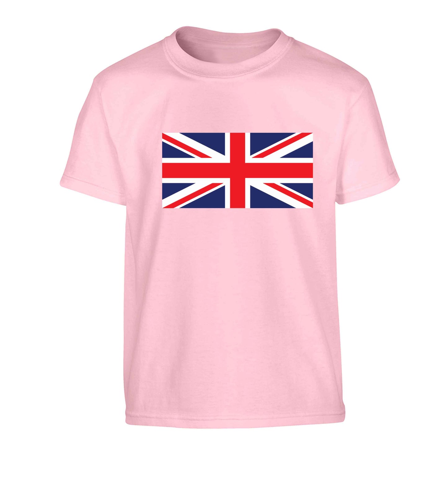 Union Jack Children's light pink Tshirt 12-13 Years