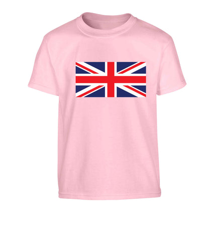Union Jack Children's light pink Tshirt 12-13 Years