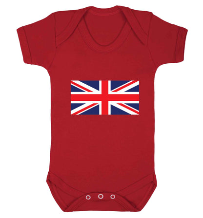 Union Jack baby vest red 18-24 months