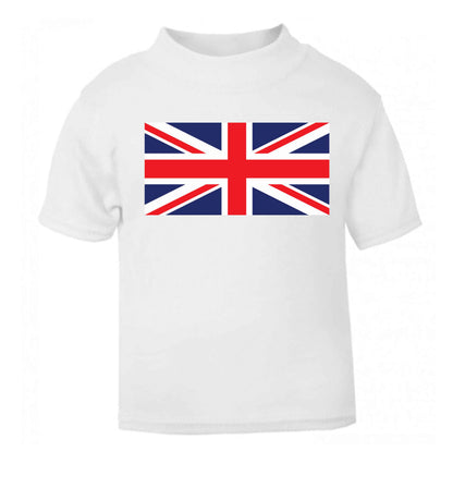 Union Jack white baby toddler Tshirt 2 Years