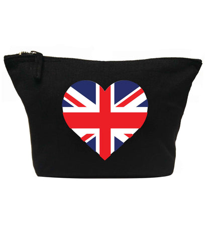 Union Jack Heart | Makeup / wash bag