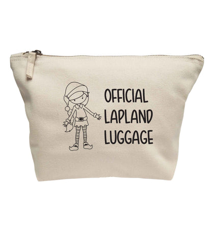 Official lapland luggage - Elf snowflake | Makeup / wash bag