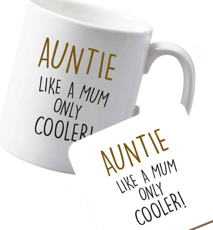 10 oz Ceramic mug and coaster Favourite Type Pan Pancake both sides