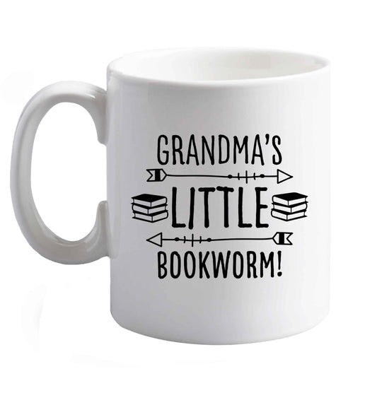 10 oz Favourite Type Pan Pancake ceramic mug right handed