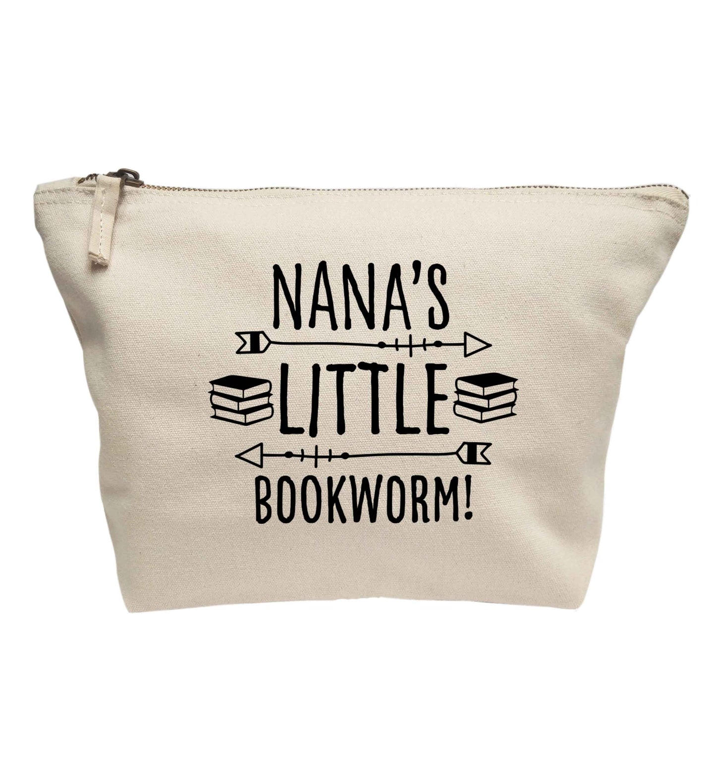 Grandad's little bookworm | Makeup / wash bag