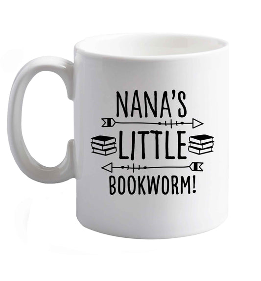 10 oz Favourite Type Pan Pancake ceramic mug right handed