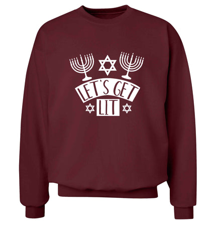 I love hanukkah | Adult's sweater