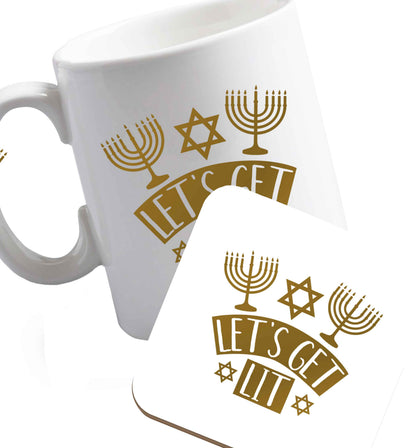 I love hanukkah | Ceramic Mug