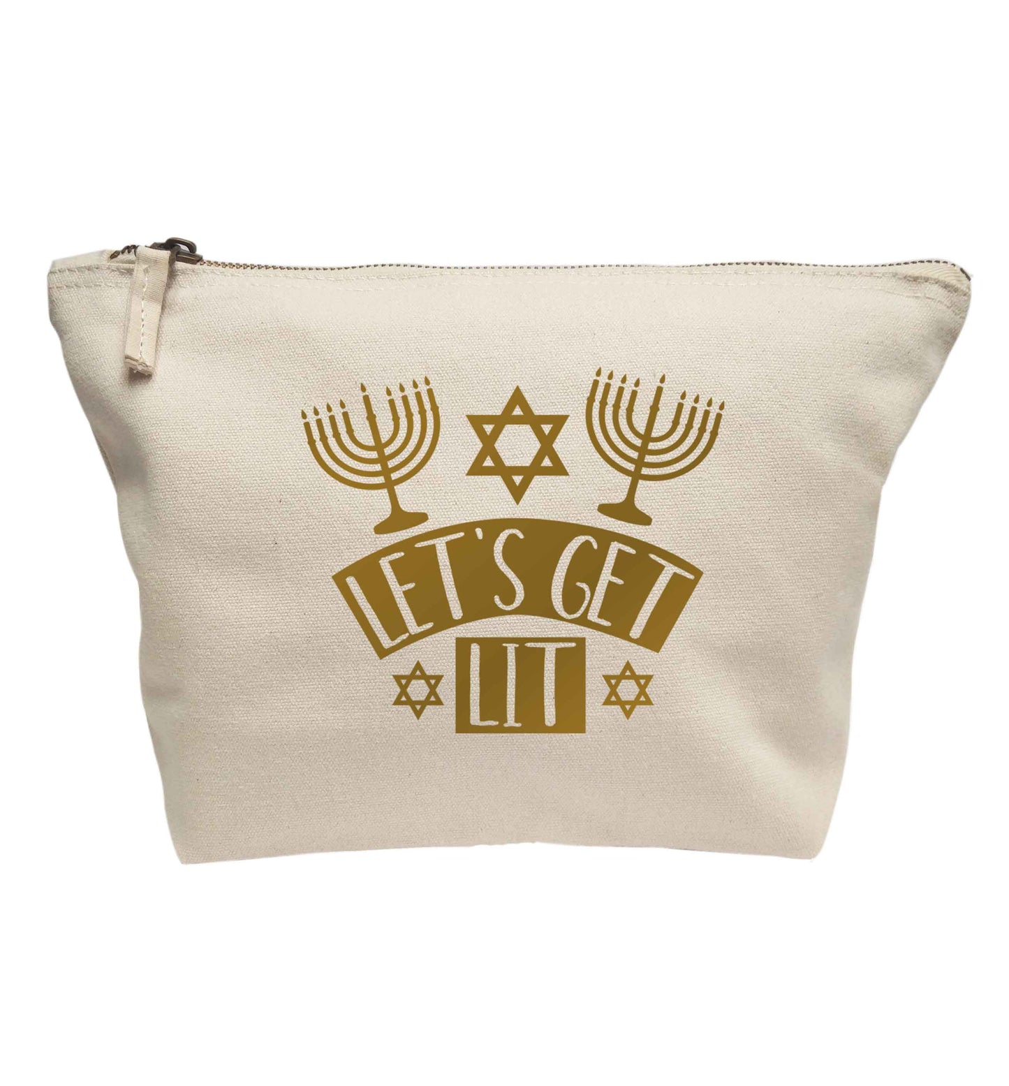 I love hanukkah | Makeup / wash bag