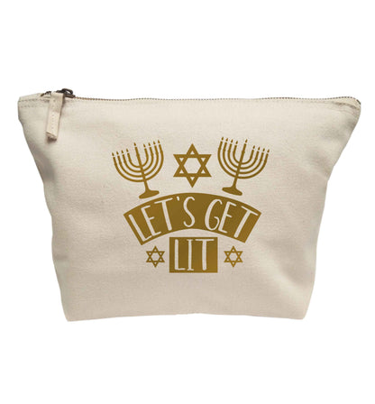 I love hanukkah | Makeup / wash bag
