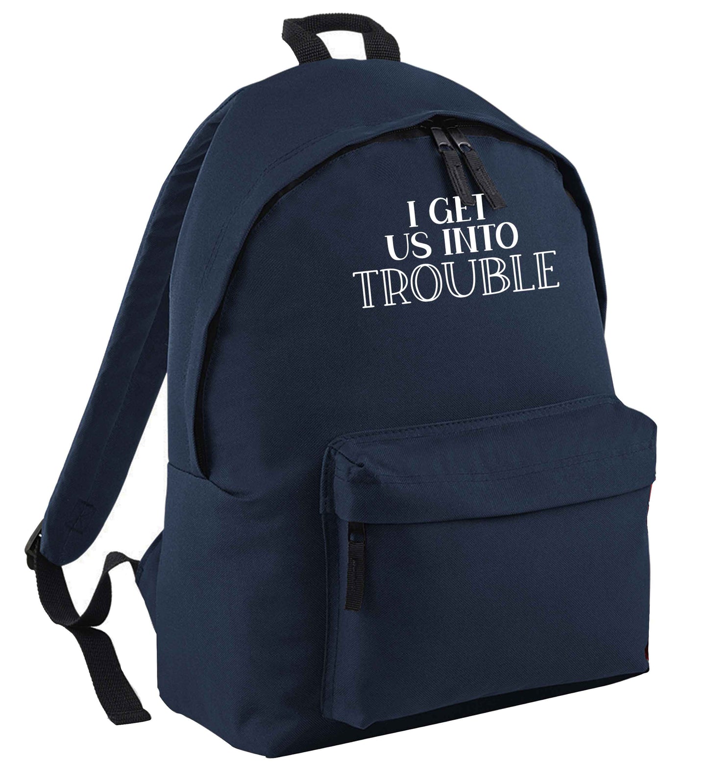 I get us into trouble | Children's backpack