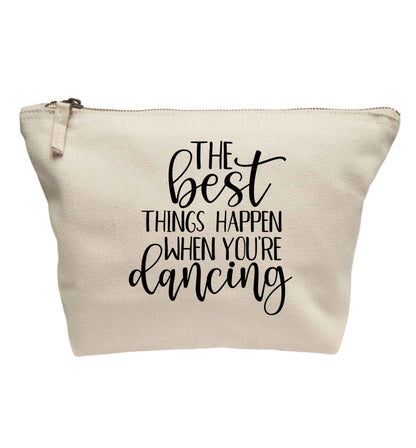 Best Things Happen Dancing | Makeup / wash bag