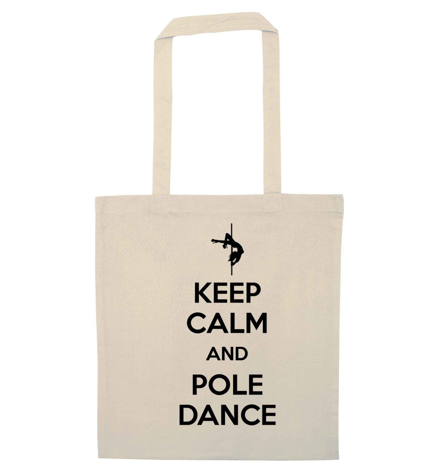 Best Things Happen Dancing natural tote bag