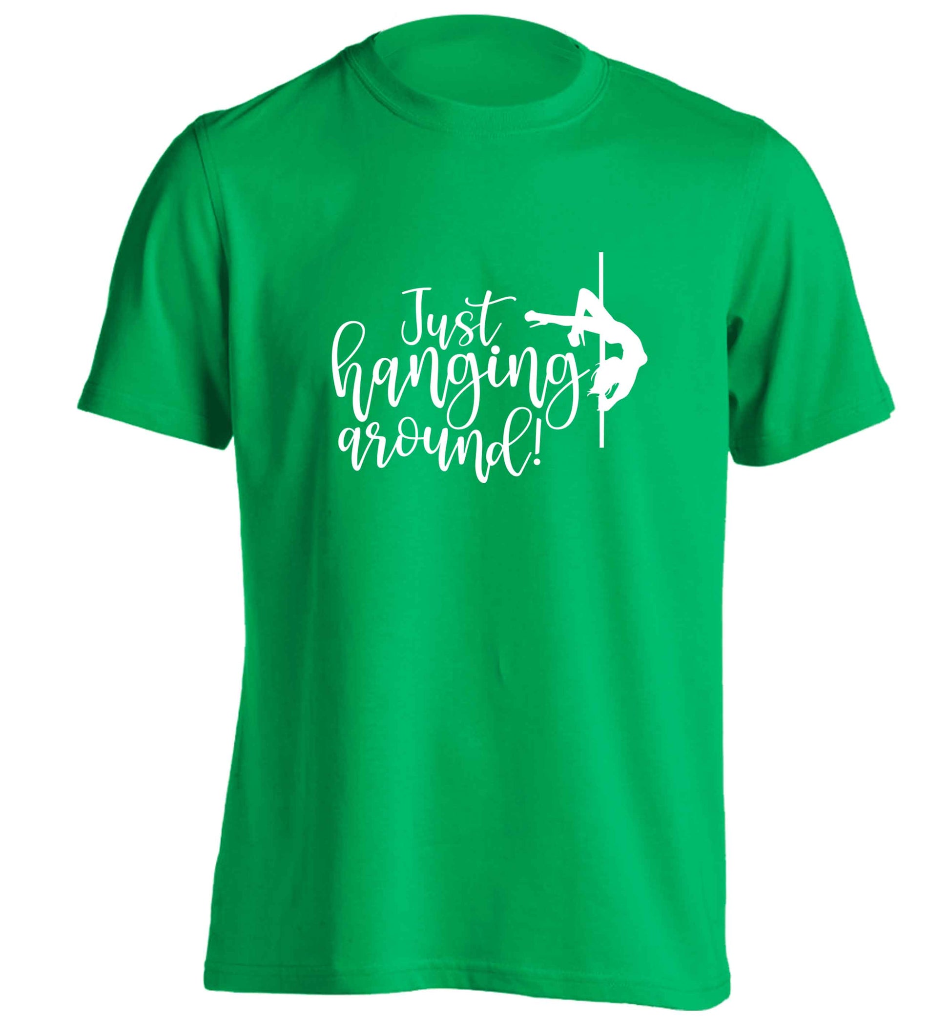 Best Things Happen Dancing adults unisex green Tshirt 2XL