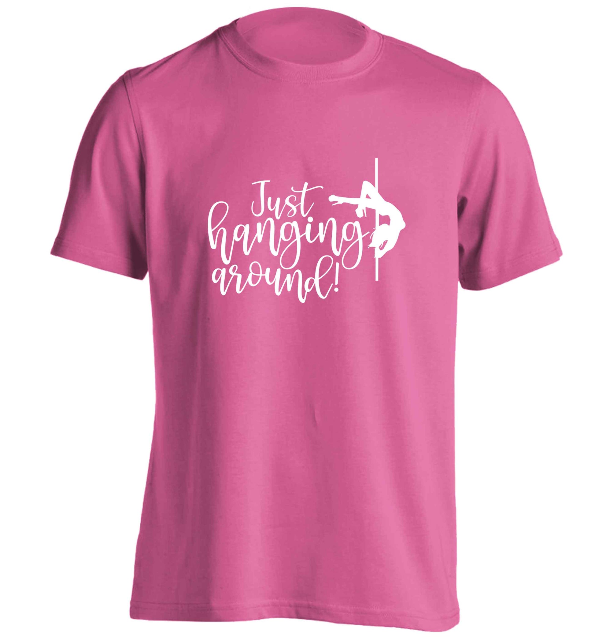 Best Things Happen Dancing adults unisex pink Tshirt 2XL