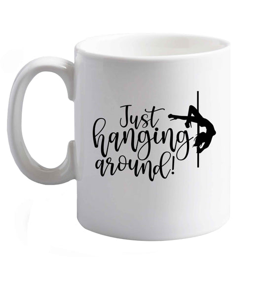 10 oz Favourite Type Pan Pancake ceramic mug right handed