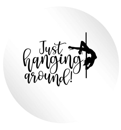 Best Things Happen Dancing 24 @ 45mm matt circle stickers