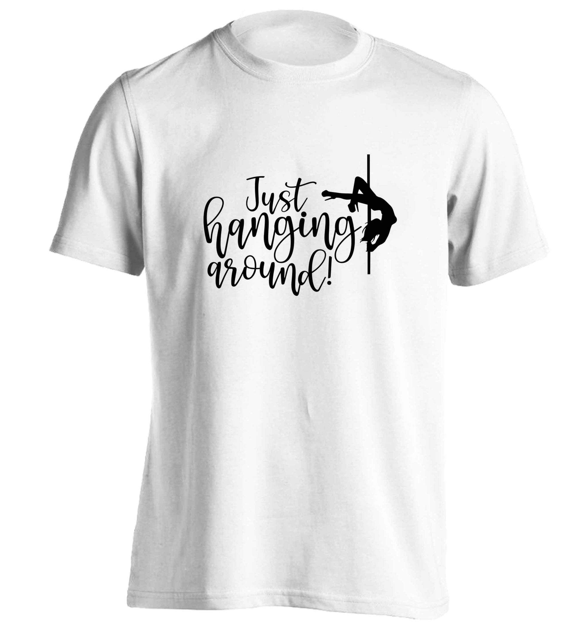 Best Things Happen Dancing adults unisex white Tshirt 2XL