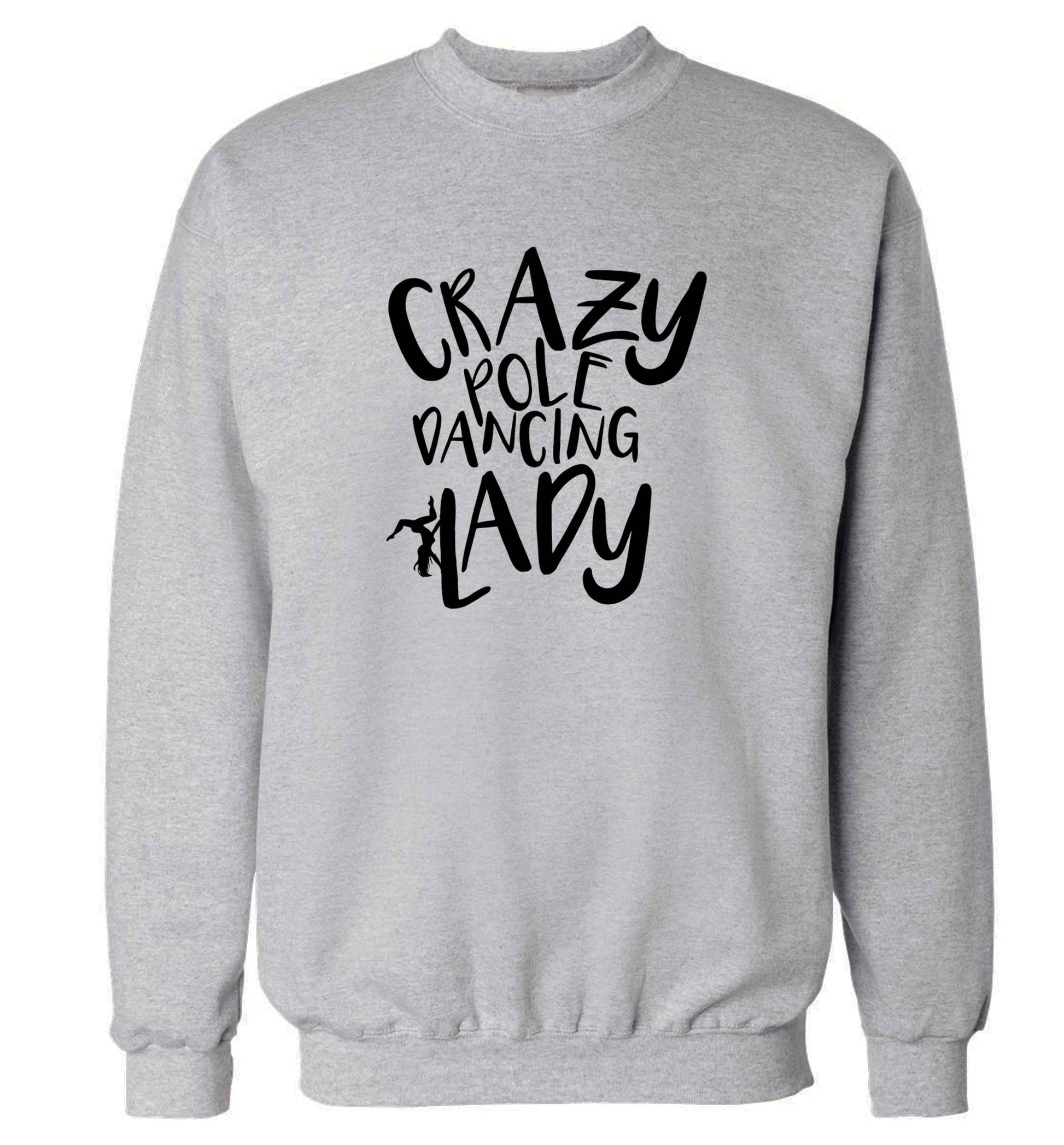 Best Things Happen Dancing adult's unisex grey sweater 2XL