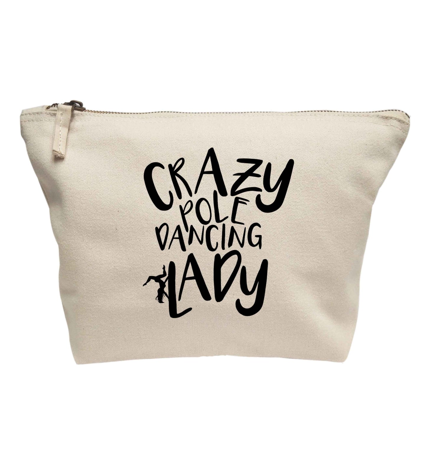 Crazy pole dancing lady | Makeup / wash bag