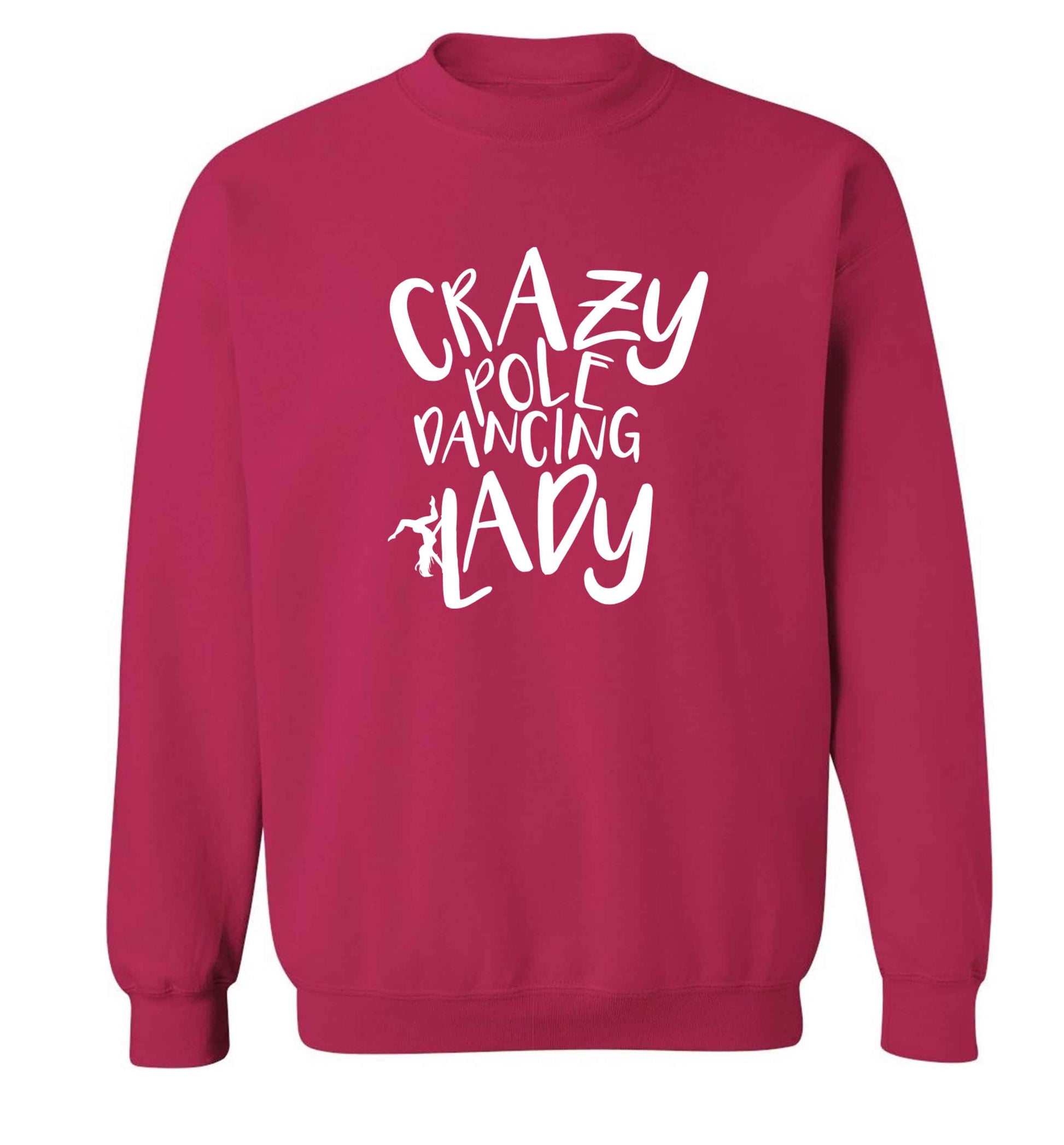 Best Things Happen Dancing adult's unisex pink sweater 2XL