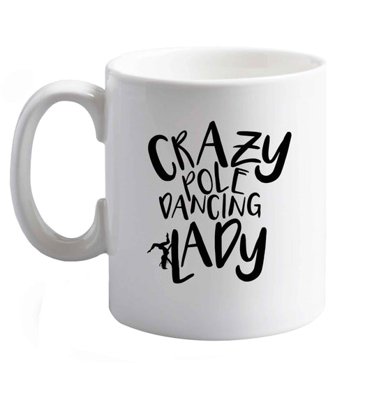 10 oz Favourite Type Pan Pancake ceramic mug right handed